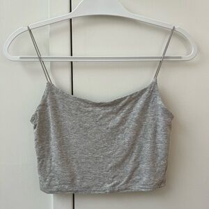 ARITZIA Wilfred Free Tiny Tank in Dove Grey